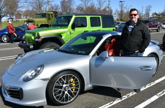 Newtown resident Josh Fishman and his Porsche 911 Turbo S 