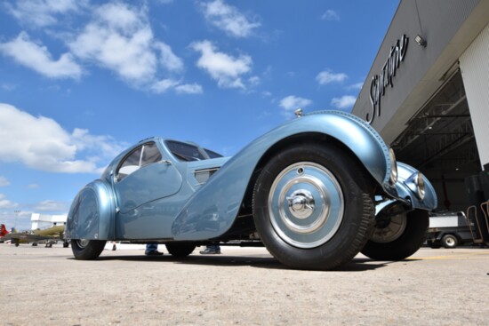 1936 Bugatti Type 57SC Atlantic photo credit: Derek Brown