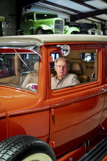 Cary Thigpen, car collector extraordinaire