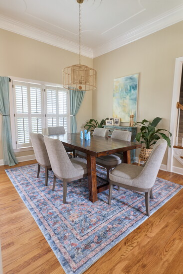 Living room designed by Becky McClurkin