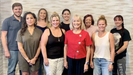 TAP Board: Adam Sheridan, Lisa Lopez Huffman, Katie D'Arcangelo, Dane Robinson, Christine Whaling, Dana Frazee, Dawn Jones, Tina Bowes, Jacque Ruff