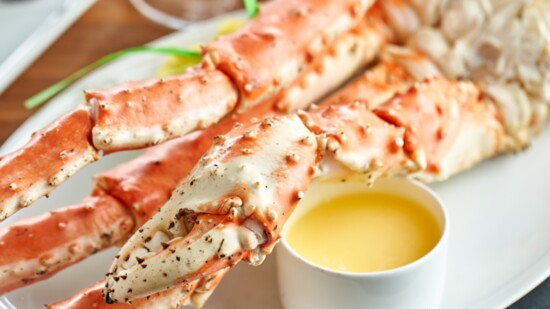 Bourbon & Bones' Alaskan King Crab Legs