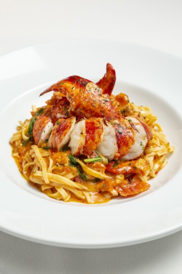 Ocean Prime's Lobster Linguine