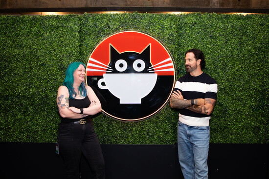 The cool Catsbury insignia