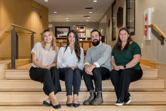 Friends of Washington Crossing Park Leadership Team (left to right): Bryanna Galvan, Jennifer Martin, Ross Heutmaker and Michelle Flanagan.