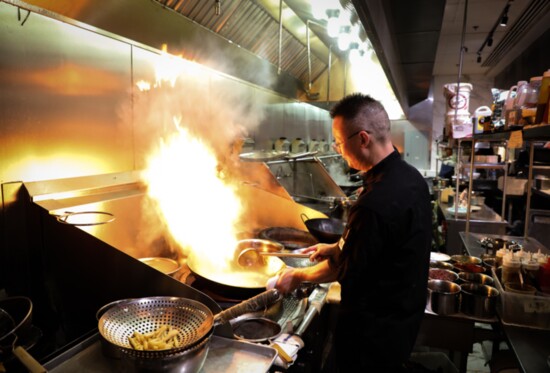 Inside the Lao Sze Chuan kitchen with Head Chef Liu Dong