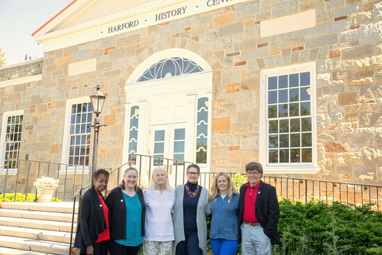 Members of the team organizing the MD 250 activities in Harford County. Photo Credit: Kerry Paradis Photography
