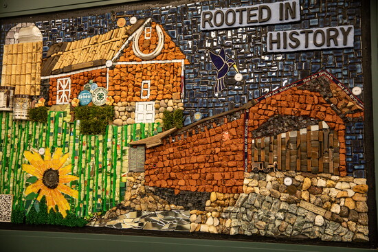 Artwork displayed at the Historical Society of Harford County. Photo Credit: Kerry Paradis Photography