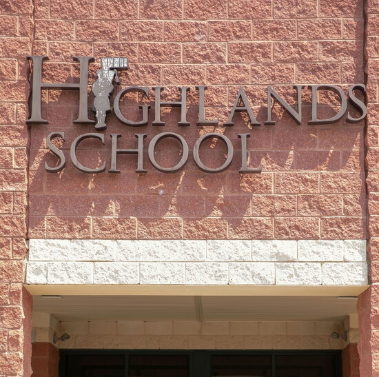 The front of the Highlands School. Photo Credit: Kerry Paradis Photography