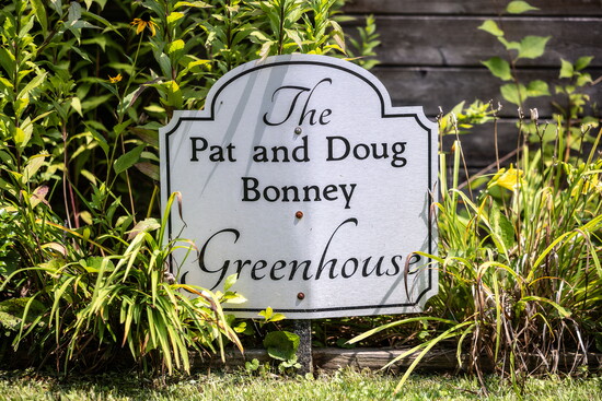 The greenhouse at the Highlands School. Photo Credit: Kerry Paradis Photography.