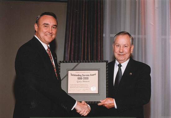 Chamber banquet 2001.