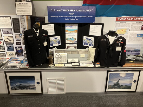 US Navy Undersea Surveillance Display by coldwar.org