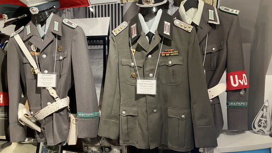 East German Stasi “Secret Police” Uniforms by coldwar.org