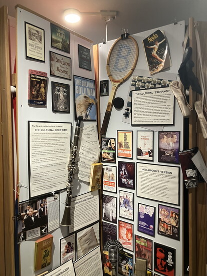 VOA / Pop Culture Display by coldwar.org