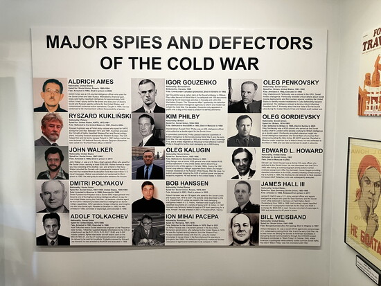 Exhibit on Human Intelligence by coldwar.org