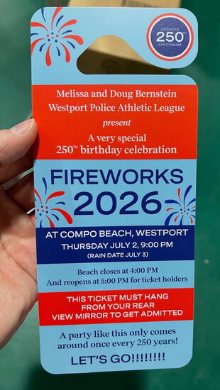 This year's fireworks are a once in lifetime party!