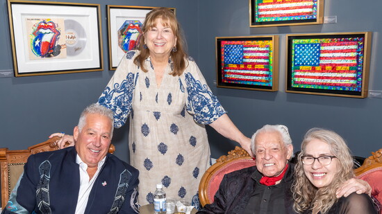 Monthaven Executive Director poses with Tim Yanke and Manuel and Ofelia Cuevas.
