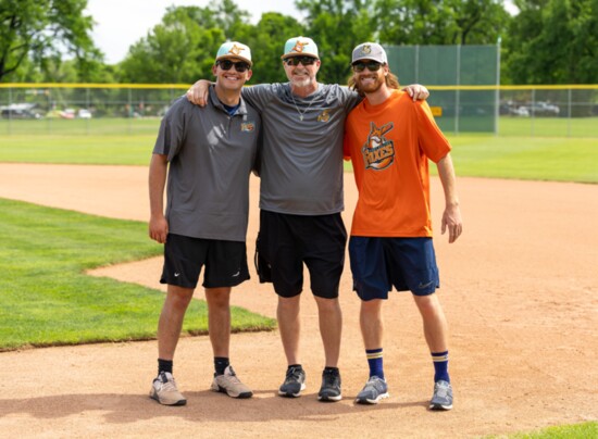 Left to right: Assistant Coach Matthew Mitchell,  Head Coach Joseph Bergen, Assistant Head Coach Chaz Lopez