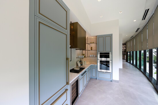 One of the many inspiring vignettes in the newly reimagined showroom, showcasing design and innovation.