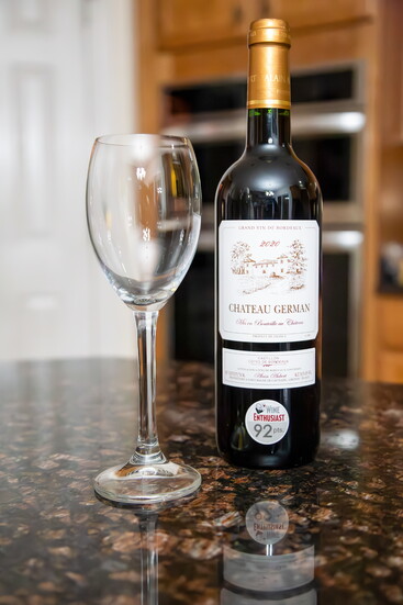 Chateau German Castillon Cotes De Bordeaux goes well with beef appetizers and hearty greens.