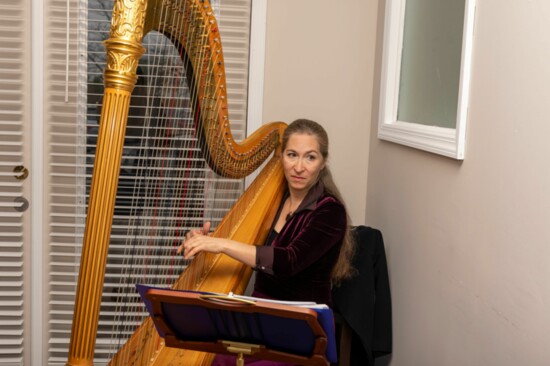 Harpist Merynda Adams