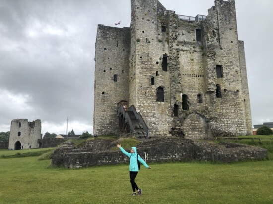 Trim Castle, the largest Anglo-Norman castle located on the River Boyne in Ireland, where scenes of the film, Braveheart, took place