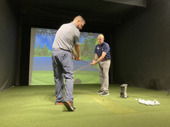 Golf Pro Jimmy Bell Instructing at PGA TOUR Superstore