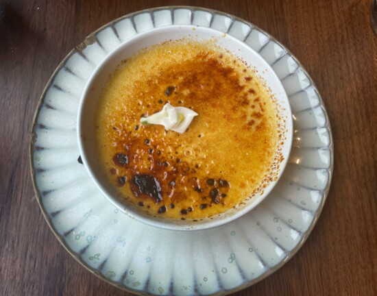 Crème brûlée, the French way.