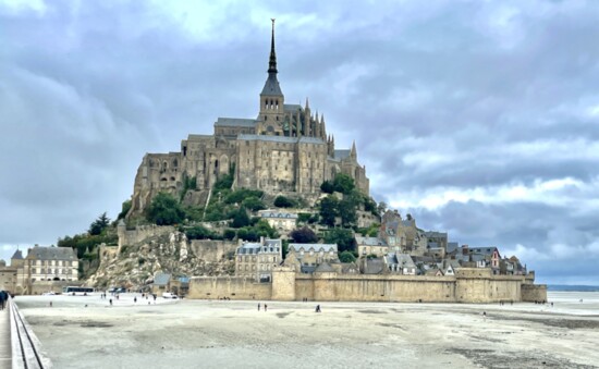 The abbey at Mont-Sainte-Michel celebrated its 1,000 anniversary in 2023.
