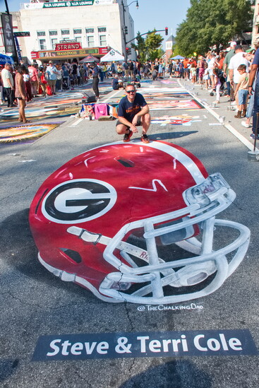 3D Chalk Art Artist Erik Greenawalt