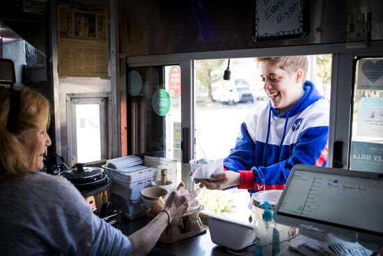 It's a fun and whimsy pleasure to get a sweet treat at The Frosty Caboose.
