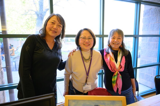 Ellen Osmundson (middle), is the woman behind Mount Diablo Village.