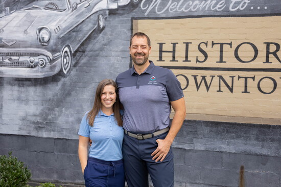 Erica Kress, VP and Justin Kress, CEO. Photo Credit: Kerry Dietz