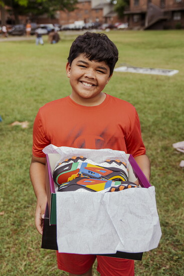 Soles4Souls creates opportunities for people through shoes and clothing. 