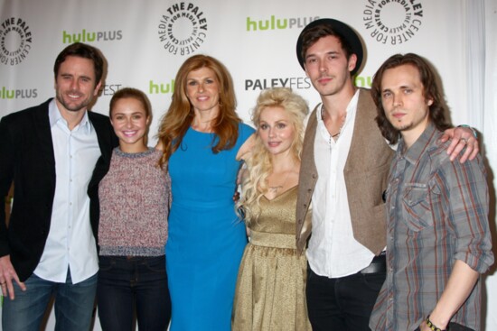 With some of the cast of "Nashville"