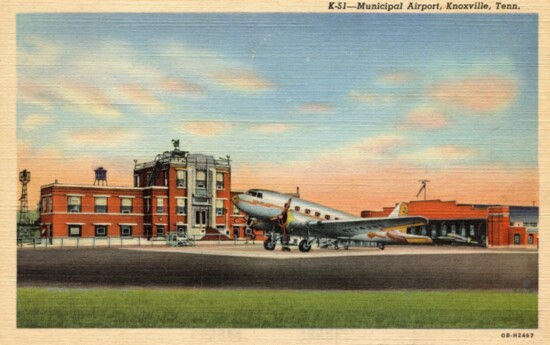 McGhee Tyson airport in Blount County, circa 1940s