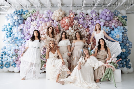 Marie Flores, Sonja Belfiore, Cheri DeWitt, Mary Bengford, Miriam Lievano, 