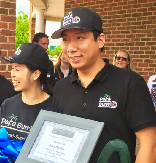 Jimmy Chen, founder, Poke Burrito.