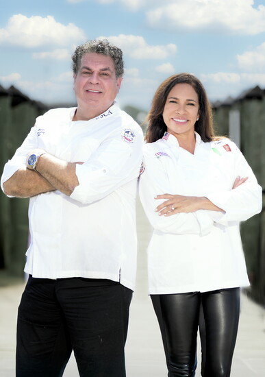 Tuscany Nokomis’ Chef Jimmy Nadel and his fiancé Judy Gaspar, who serves as CFO and Epicurean Director. 