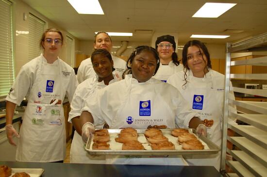 Mainland High students show off their baking skills