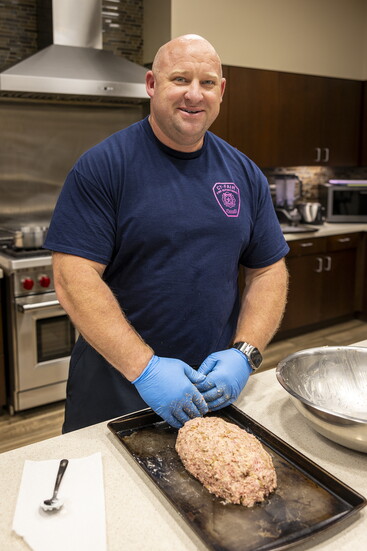 Firefighter Kyle Wiggs