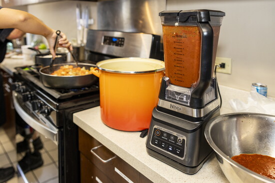 Daisy Noyola's Red Sauce Prep