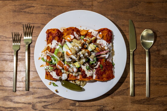 Daisy’s Enchiladas Rojas