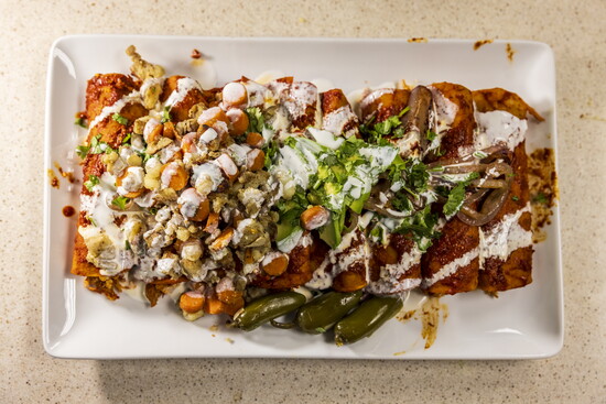Daisy’s Enchiladas Rojas