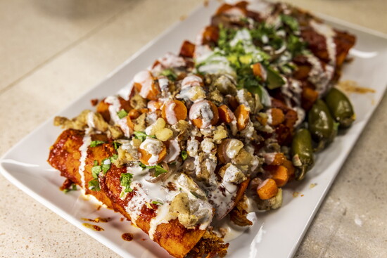 Daisy’s Enchiladas Rojas