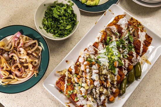 Daisy’s Enchiladas Rojas