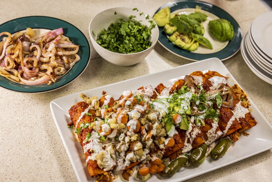 Daisy’s Enchiladas Rojas
