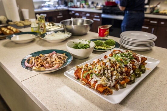 Daisy’s Enchiladas Rojas