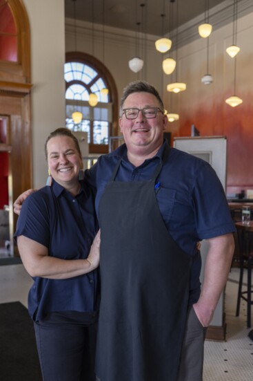 Owners Emily and Chef TK Peterson