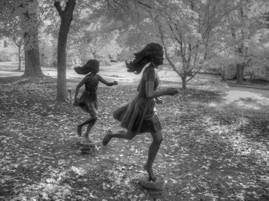 Don's Running Girls at Missouri Botanical Garden